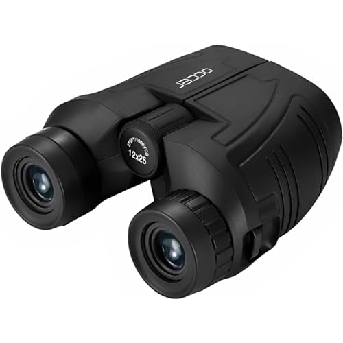 12x25 Compact Waterproof Binoculars with Low Light Vision M32938