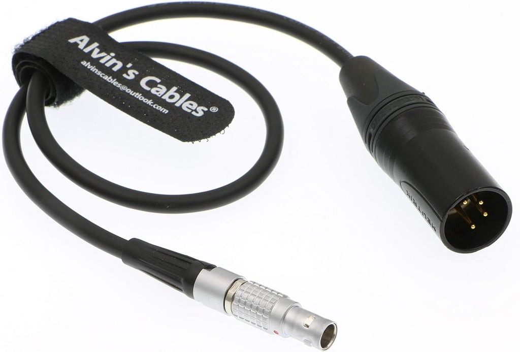 XLR 4 Pin Male to 2 Pin Male Cable, Pack of 2 Z315834