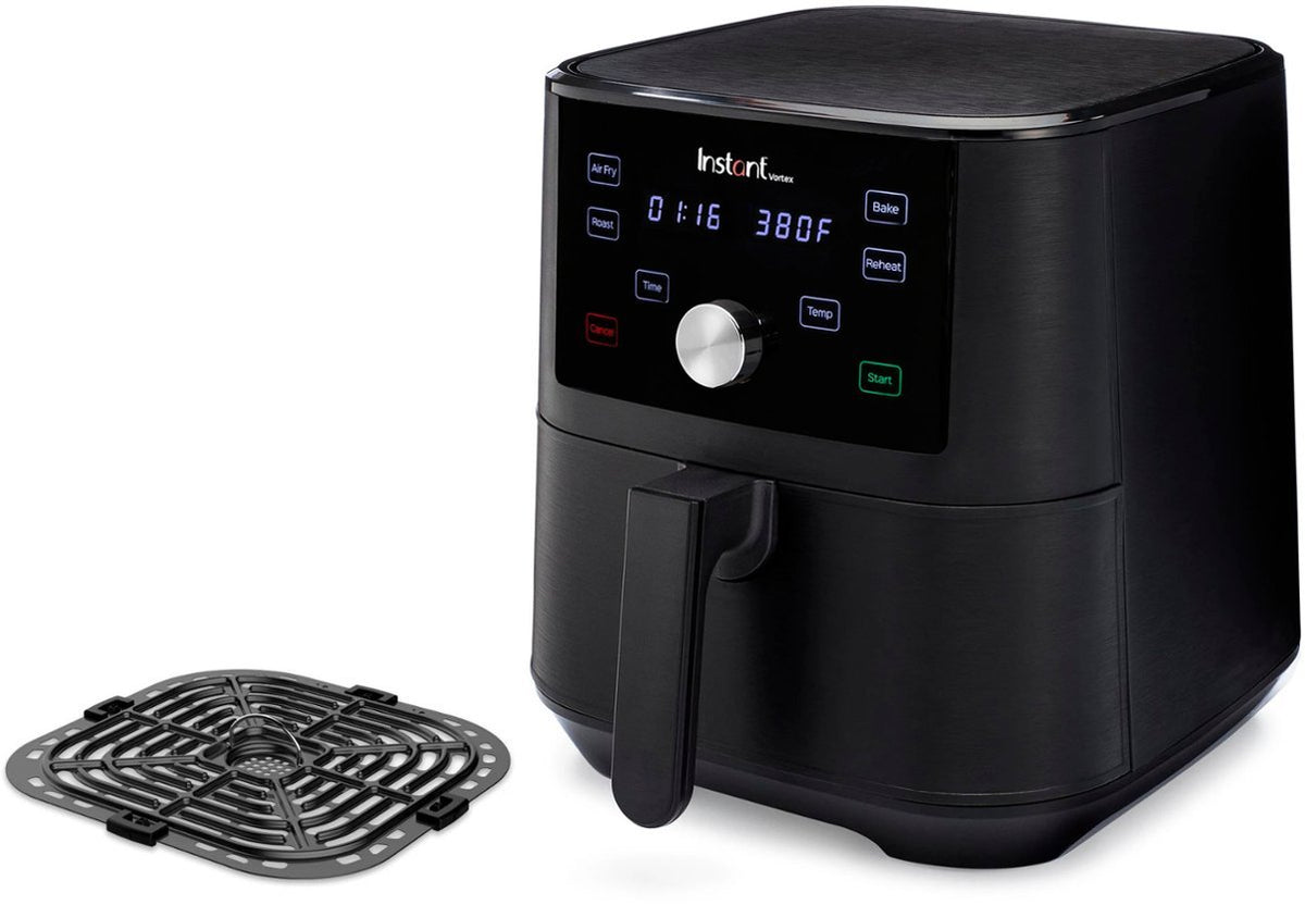 6 Quart 4-in-1 Air Fryer Oven Black M142874