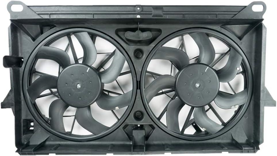 Replacement Dual Radiator & Condenser Cooling Fan Assembly C504