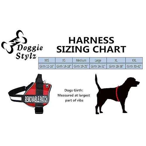 Dog Vest Harness with 2 Reflective Removable Patches F1872