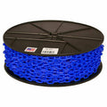 Traffic Blue Plastic Chain Barrier on A Reel L17141