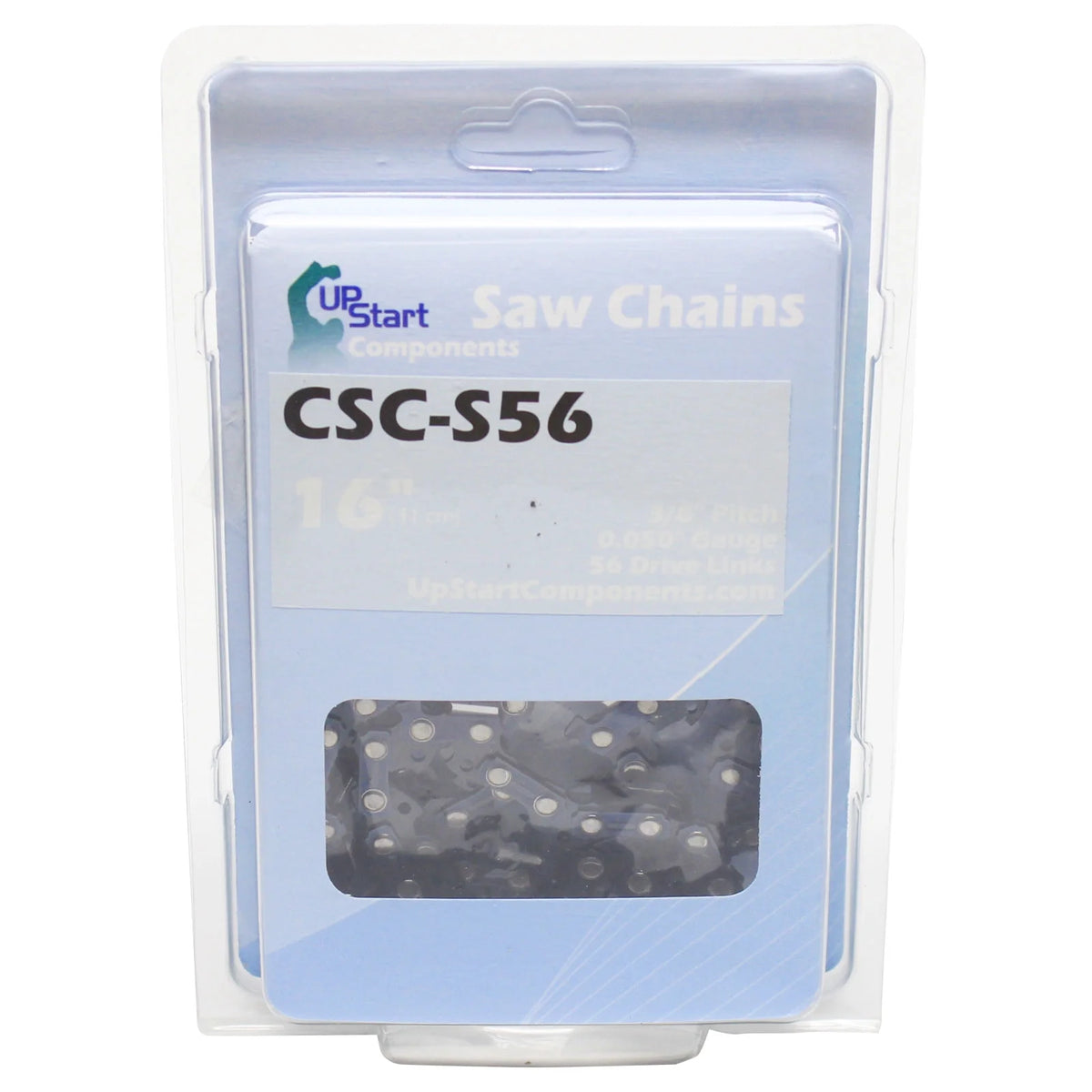 16" Semi Chisel Saw Chain, 3/8" Low Profile Pitch, 0.050" Gauge, 56 Drive Links, 4-Pack T91762