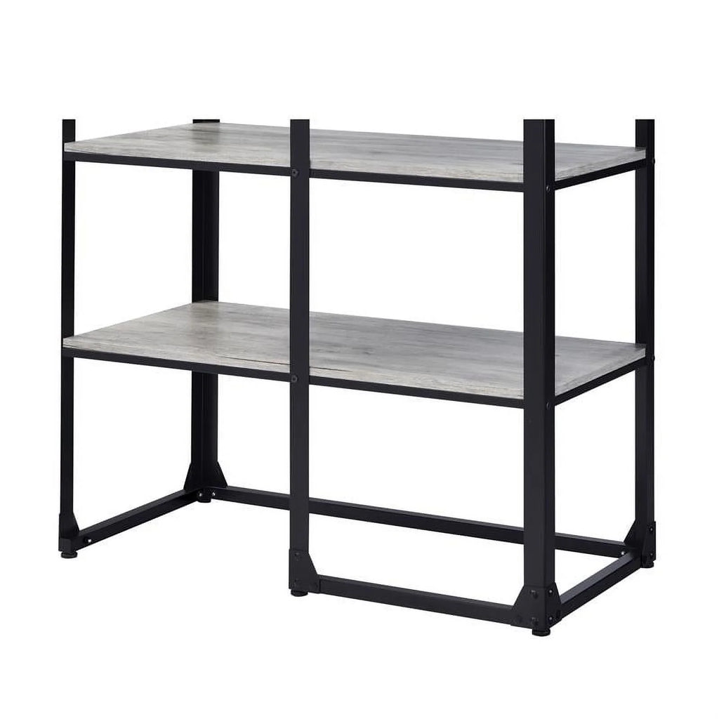 Industrial Metal 4-Shelf Bookcase Q9937
