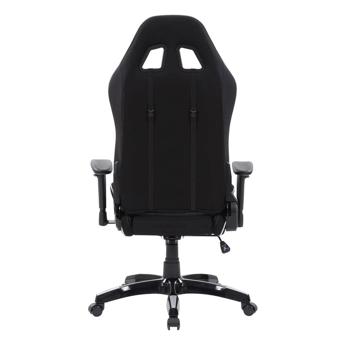 Black High Back Fabric Ergonomic Gaming Chair L66153