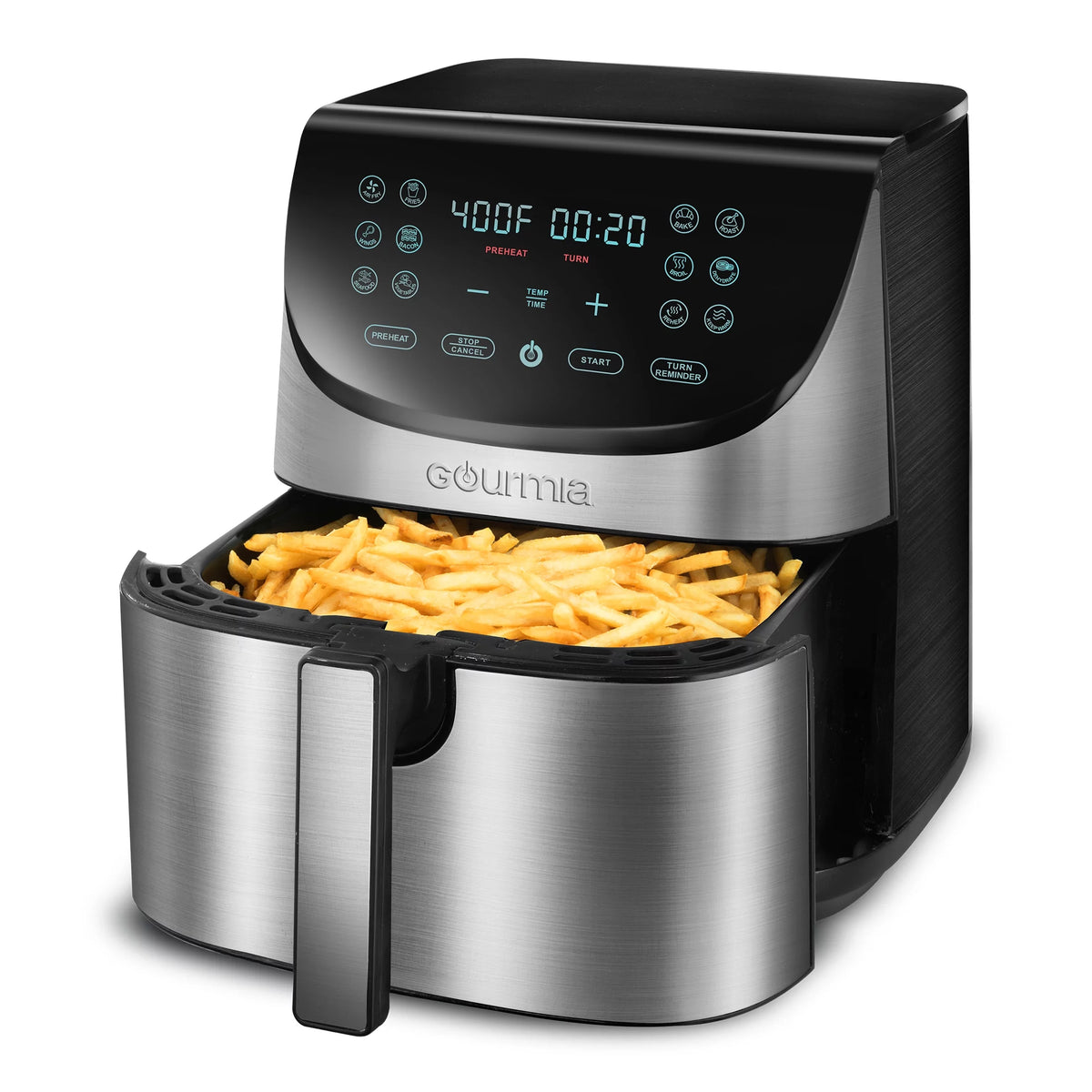 8 Qt Digital Air Fryer with 12 One Touch Presets M6033