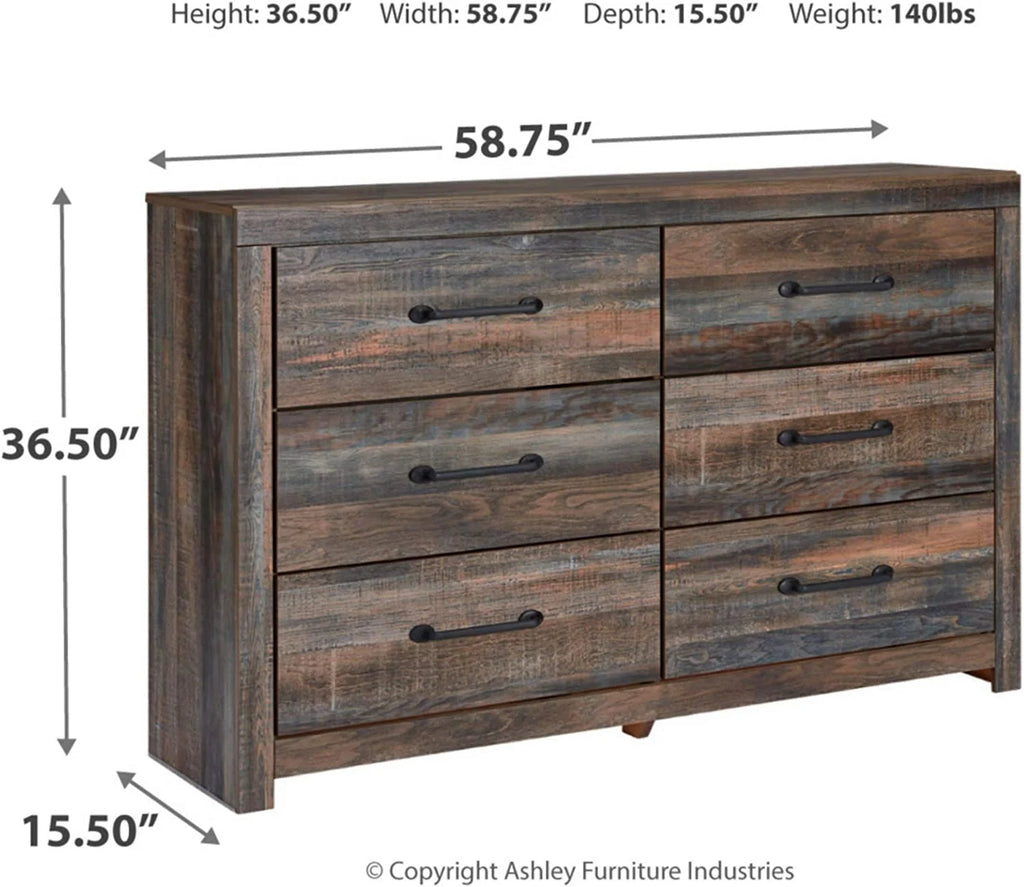 6 Drawer Dresser E945