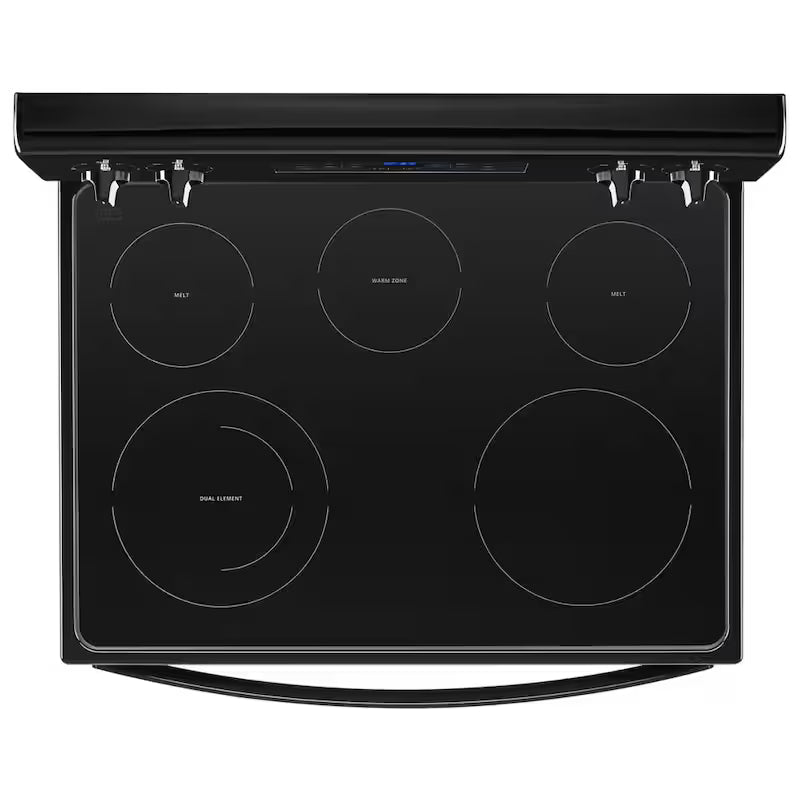 5.3 cu. ft. Electric Range with Steam Clean in Black F688972