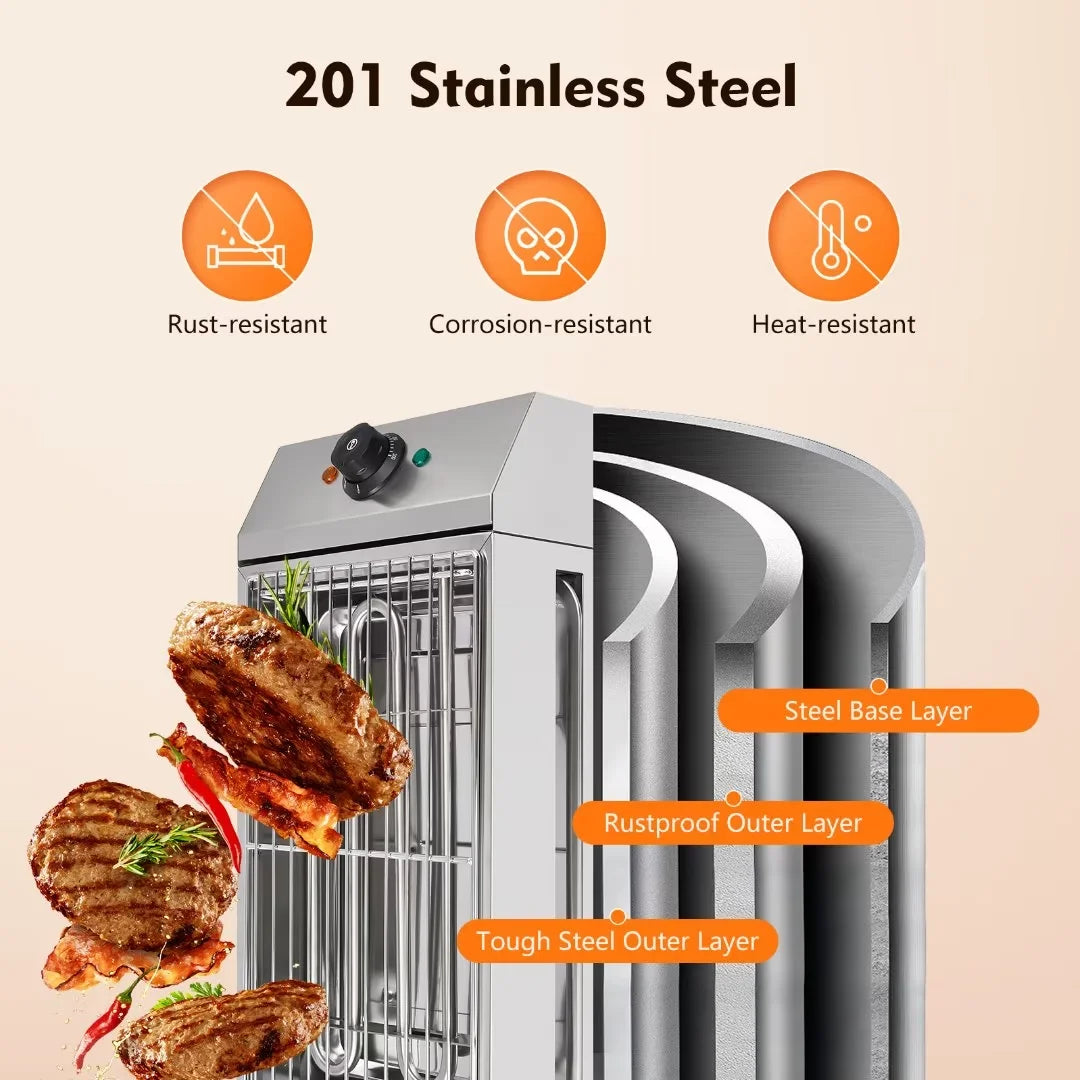 Portable Electric Stainless Steel Grill L443