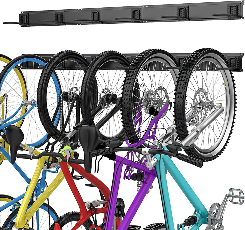 6 Bike Wall Mount Bike Storage Rack J7703