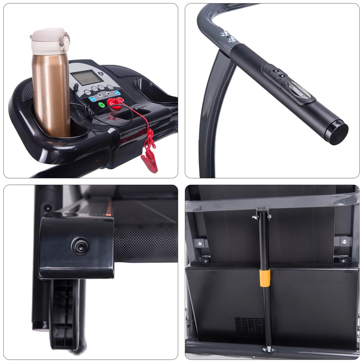 Foldable Incline Motorized Treadmill X593179