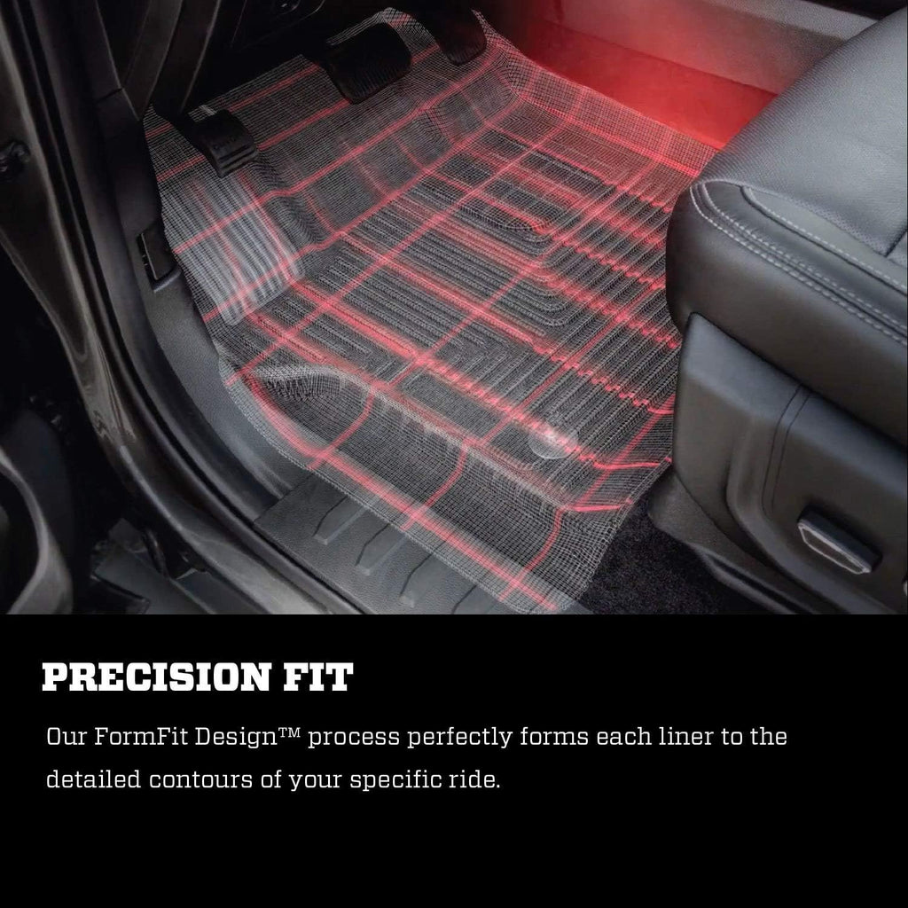 Black 2nd Seat Floor Liner Pack of 2 F322274