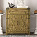 Modern Farmhouse Accent Cabinet with Drawer & 2 Doors, 30 inch F516071