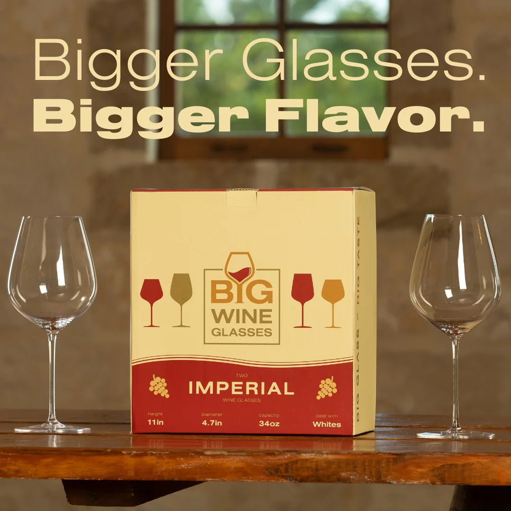 Set of 2 Oversized Wine Glasses N98325
