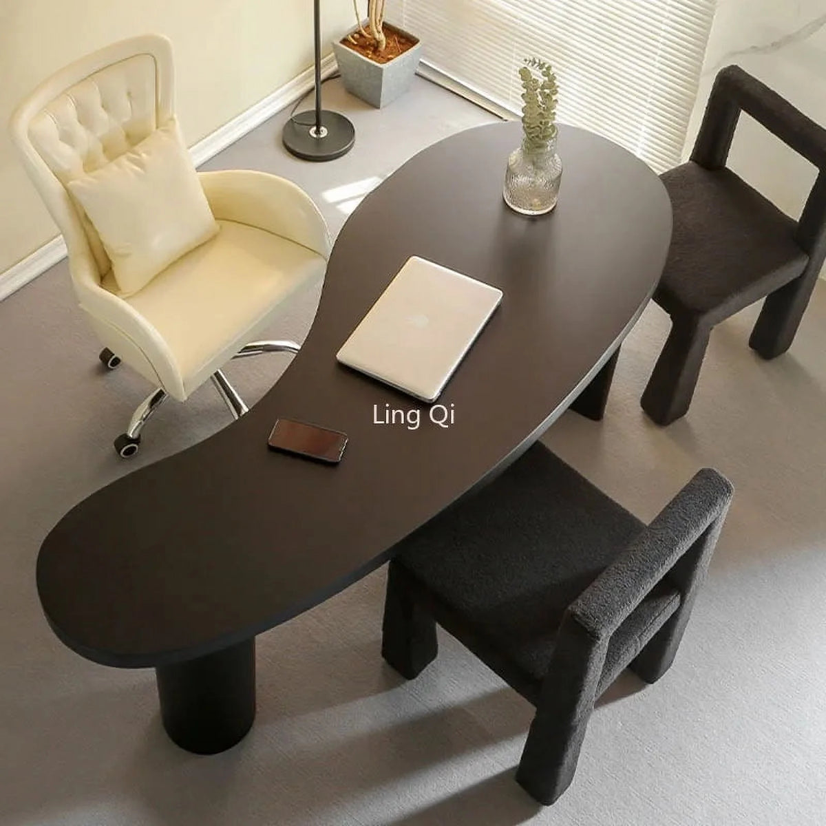 Black Gaming Computer Desk Z73920