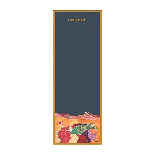 Suede Yoga Mat with Carry Pouch W7478