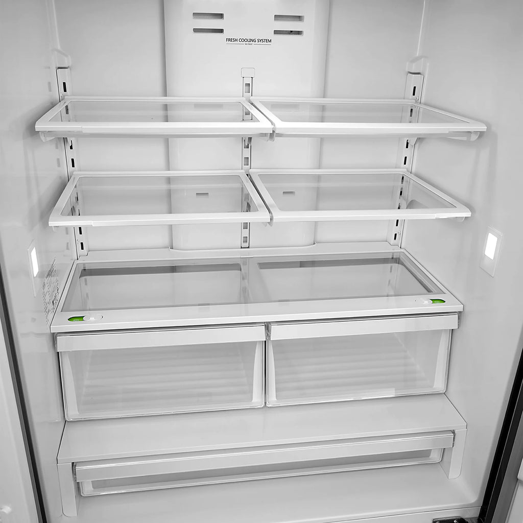 22.5 cu. ft. 4-Door Stainless Steel Refrigerator V203