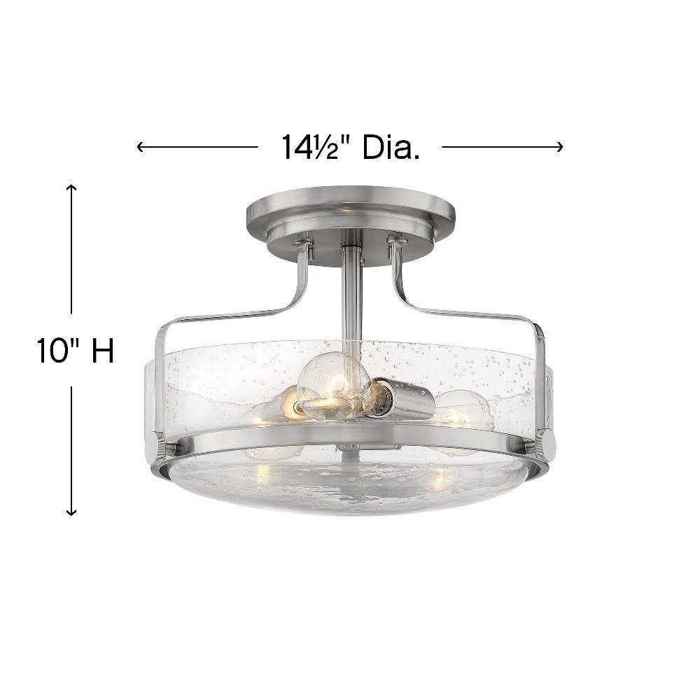 Three Light Semi-Flush Mount L88333