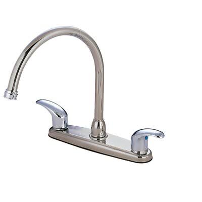 Satin Nickel/Polished Chrome Kitchen Faucet O3674