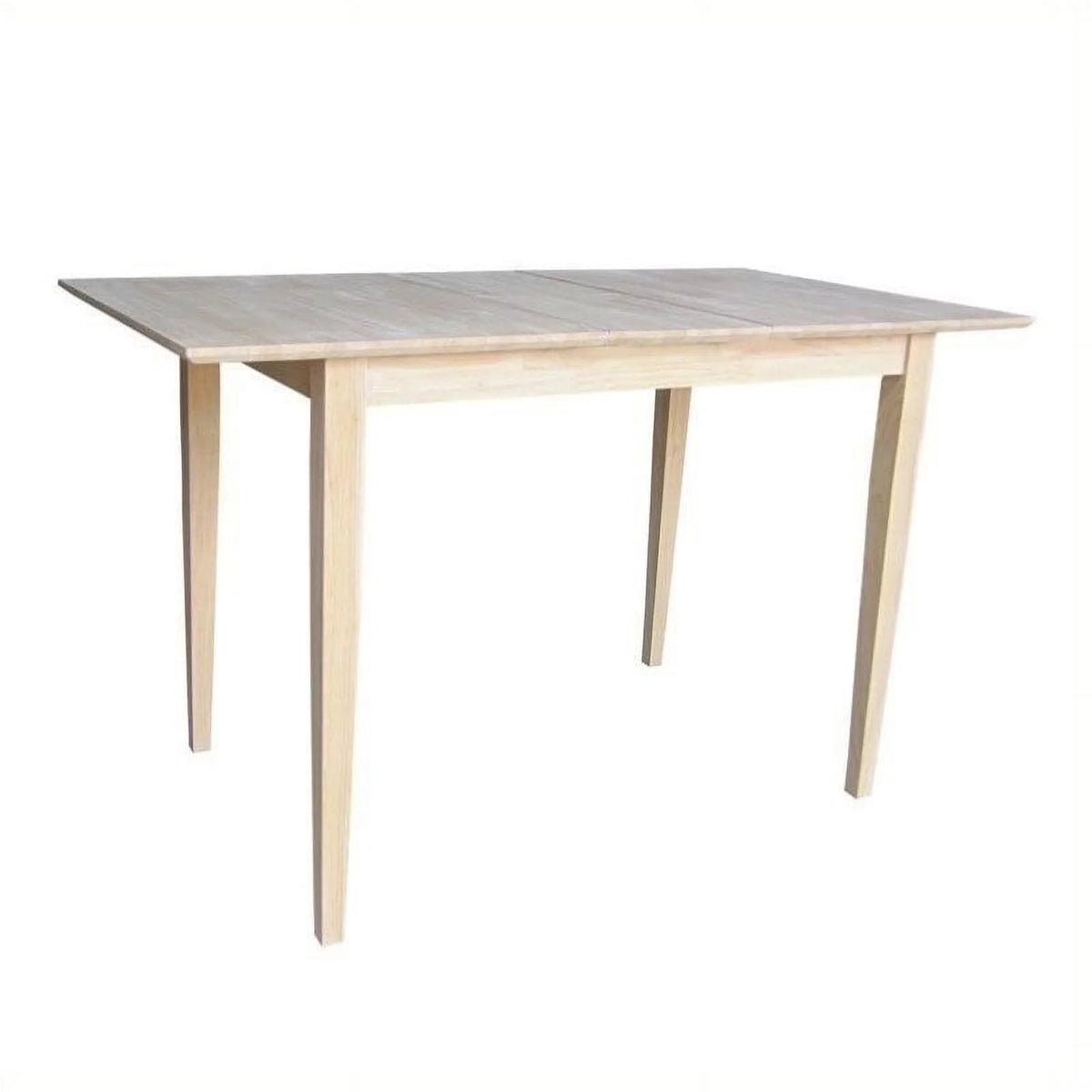 Unfinished Shaker Wood Counter Height Dining Table P595