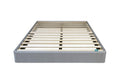 Gray California King Size Bed Mattress Foundation H9246