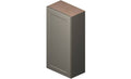 1 Door 3 Shelves Wall Cabinet High-Density Fiberboard H990