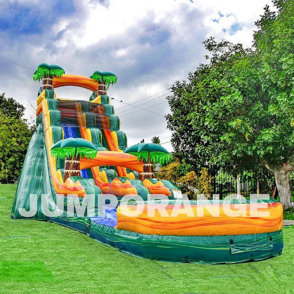 19FT Inflatable Water Slide with Detachable Pool T82571