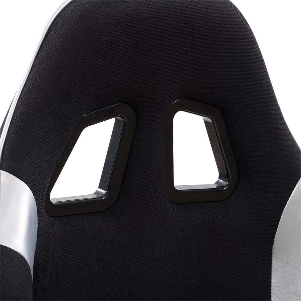 Black High Back Fabric Ergonomic Gaming Chair L66153