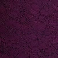 Purple Cap Sleeve Below The Knee Sheath Evening Dress O200248