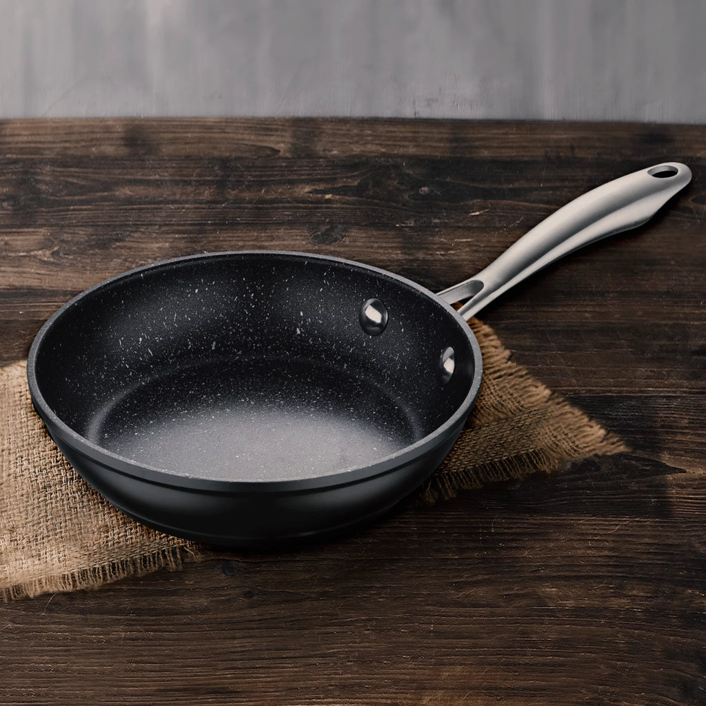 8" Black Non-Stick Fry Pan J12266
