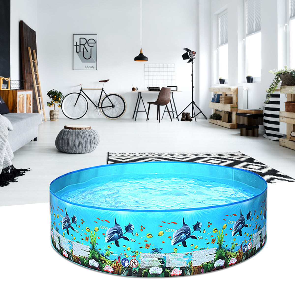 Inflatable Plastic Swimming Pool T894